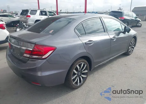 2015 Honda Civic Ex-L из США, поврежденный, VIN 2HGFB2F94FH518446